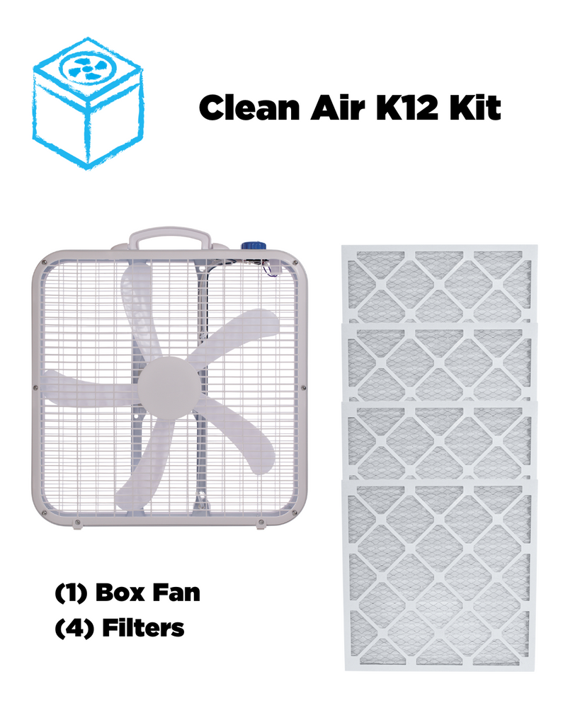 Clean Air K12 Box Fan Kit